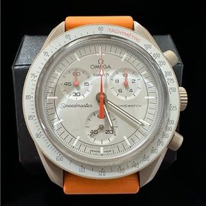 Mission to Jupiter Omega x Swatch watch